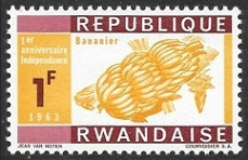 Timbre Rwanda Y&T N°28