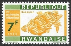 Timbre Rwanda Y&T N°31