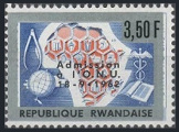 Timbre Rwanda Y&T N°9