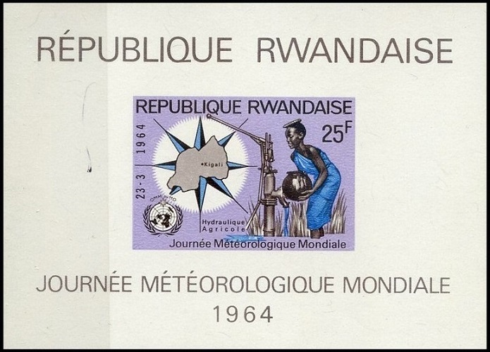 Timbre Rwanda Y&T N�BF1