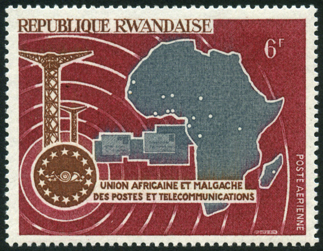 Timbre Rwanda Y&T NPA1