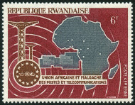 Timbre Rwanda Y&T NPA1