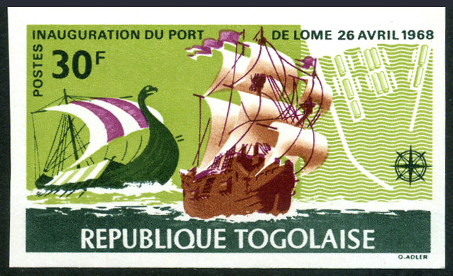 Timbre Togo Y&T N576 [nd]
