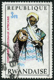 Timbre Rwanda Y&T N350