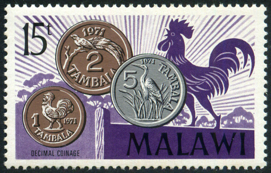 Timbre Malawi Y&T N�145