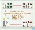 Timbre Kenya-Ouganda-Tanganyika / Est Africain Y&T N�BF4