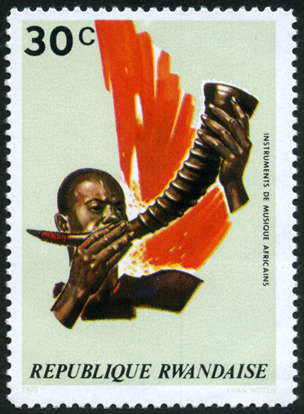 Timbre Rwanda Y&T N520