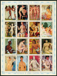 Timbre Guine quatoriale Y&T N62-PA46