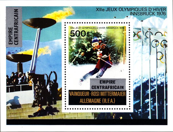 Timbre Centrafricaine (R�publique) Y&T N�BF17