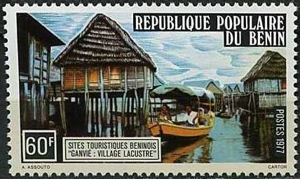Timbre Dahomey / B�nin Y&T N�404