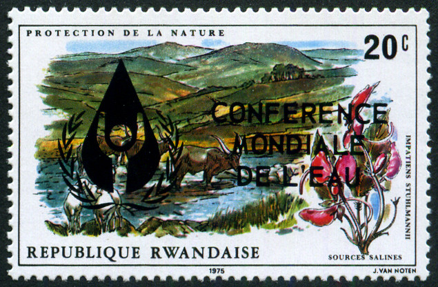 Timbre Rwanda Y&T N772
