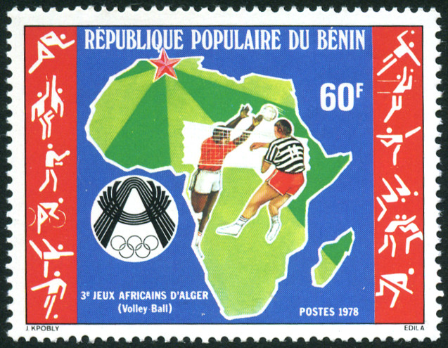  Sello Dahomey / Bnin Y&T N416