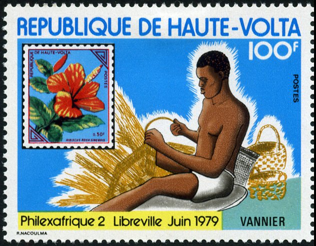 Timbre Haute-Volta / Burkina Faso Y&T N478