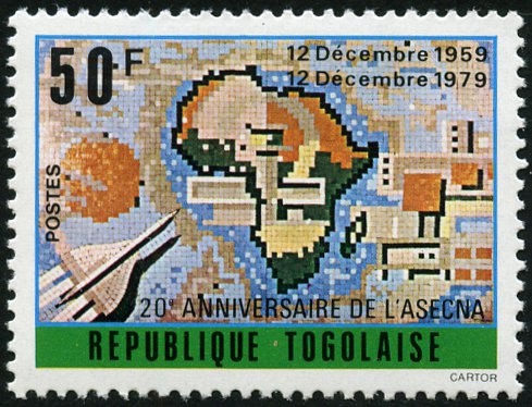 Timbre Togo Y&T N984