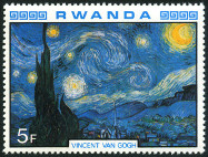 Timbre Rwanda Y&T N953