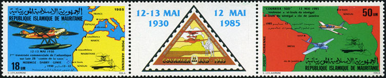 Timbre Mauritanie Y&T NPA235A