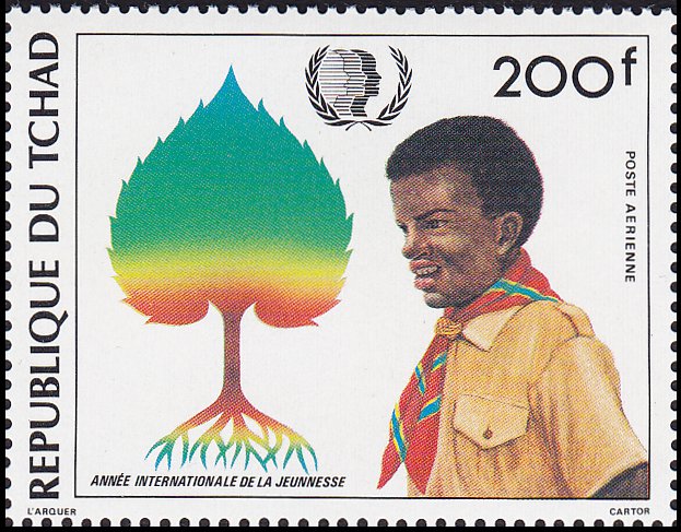 Timbre Tchad Y&T NPA290