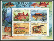 Timbre Gabon Y&T N�BF53