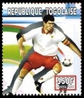 Timbre Togo Y&T N°1647AK Timbre Togo Y&T N°1647AK