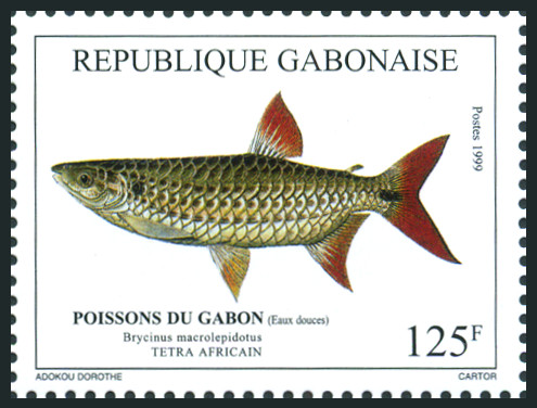 Timbre Gabon Y&T N986