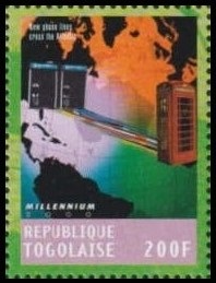 Timbre Togo Y&T N�1747P