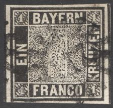  Sello Royaume de Bavire (1849-1920) Y&T N1