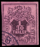 Timbre Royaume de Hanovre (1850-1864) Y&T N°3