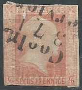 Timbre Royaume de Prusse (1850-1867) Y&T N°10