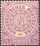 Timbre Confédération (1868-1870) Y&T N°12