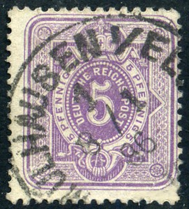 Timbre Empire allemand (1872-1945) Y&T N°31