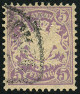 Timbre Royaume de Bavière (1849-1920) Y&T N°40
