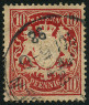 Timbre Royaume de Bavière (1849-1920) Y&T N°41