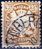 Timbre Royaume de Bavière (1849-1920) Y&T N°52