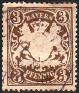 Timbre Royaume de Bavière (1849-1920) Y&T N°56