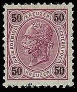 Timbre Autriche Y&T N°56 Timbre Autriche Y&T N°56