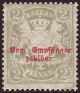 Timbre Royaume de Bavière (1849-1920) Y&T N°TA10a