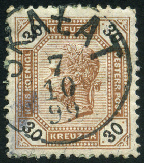 Timbre Autriche Y&T N°63 Timbre Autriche Y&T N°63