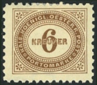 Timbre Autriche Y&T N°TA5 Timbre Autriche Y&T N°TA5