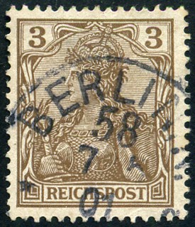 Timbre Empire allemand (1872-1945) Y&T N°52