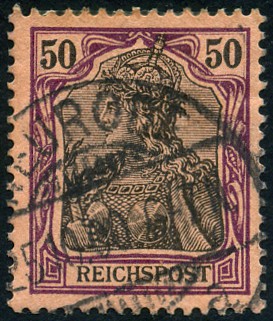 Timbre Empire allemand (1872-1945) Y&T N°59