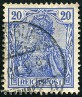 Timbre Empire allemand (1872-1945) Y&T N°55