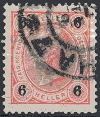 Timbre Autriche Y&T N°69A Timbre Autriche Y&T N°69A