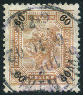 Timbre Autriche Y&T N°76A Timbre Autriche Y&T N°76A