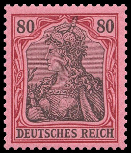 Timbre Empire allemand (1872-1945) Y&T N°75