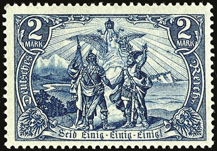 Timbre Empire allemand (1872-1945) Y&T N°77
