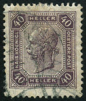 Timbre Autriche Y&T N°91 Timbre Autriche Y&T N°91