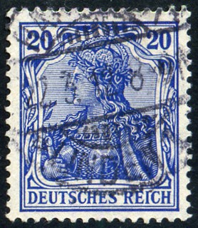 Timbre Empire allemand (1872-1945) Y&T N°85