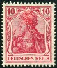 Timbre Empire allemand (1872-1945) Y&T N°84