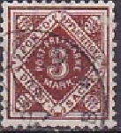 Timbre Royaume de Wurtemberg (1851-1924) Y&T N°SE39