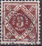 Stamp Royaume de Wurtemberg (1851-1924) Y&T N�SE39